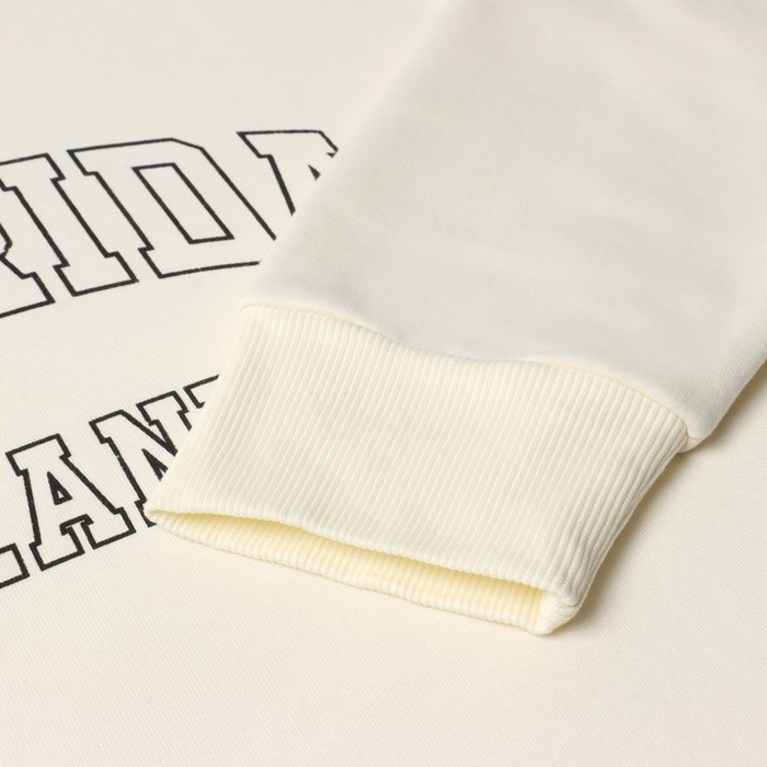 Свитшот мужской НАЧЁС, цвет молочный, размер 56