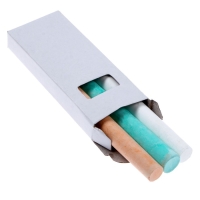 Доска деревянная для рисования и записей, 30 &times; 12 &times; 1 см, набор мелков + губка