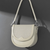 Ручка для сумки, 55 см, цвет молочный Ручка для сумки, 55 см, цвет молочный