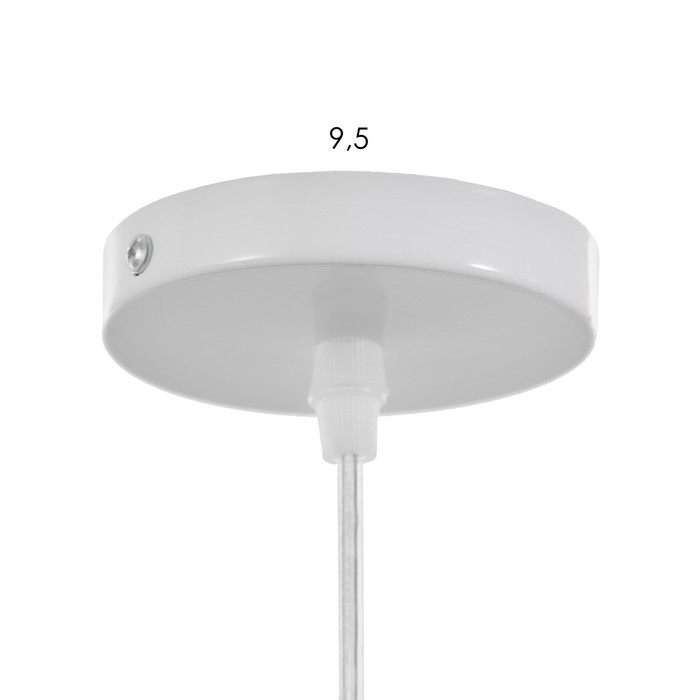 Светильник BayerLux "Азена" Е27 40Вт белый 35х35х25-90см