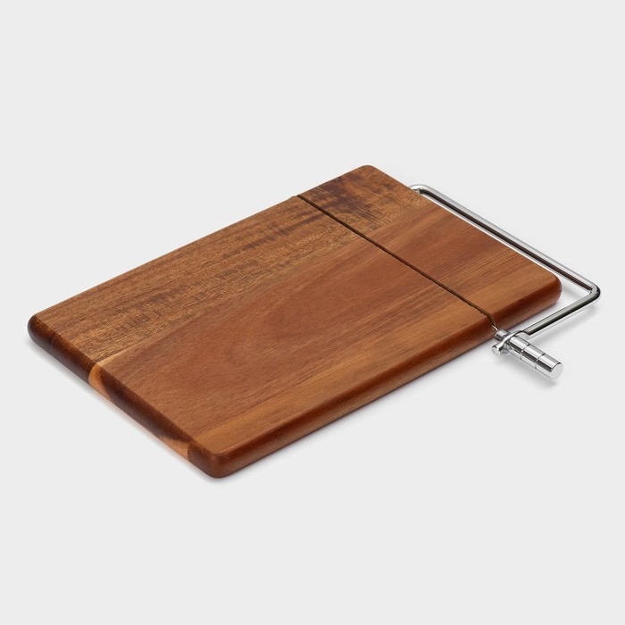 Доска для нарезки сыра Magistro, 24,5×16,5 см, акация Доска для нарезки сыра Magistro, 24,5×16,5 см, акация
