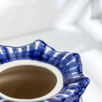 Чайник "Анемон", гжель, фарфор, 14х12 см Чайник "Анемон", гжель, фарфор, 14х12 см