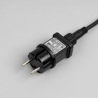 Гирлянда «Клип-лайт» 5 нитей по 20 м, IP44, УМС, тёмная нить, 665 LED, свечение синее, 24 В Гирлянда «Клип-лайт» 5 нитей по 20 м, IP44, УМС, тёмная нить, 665 LED, свечение синее, 24 В