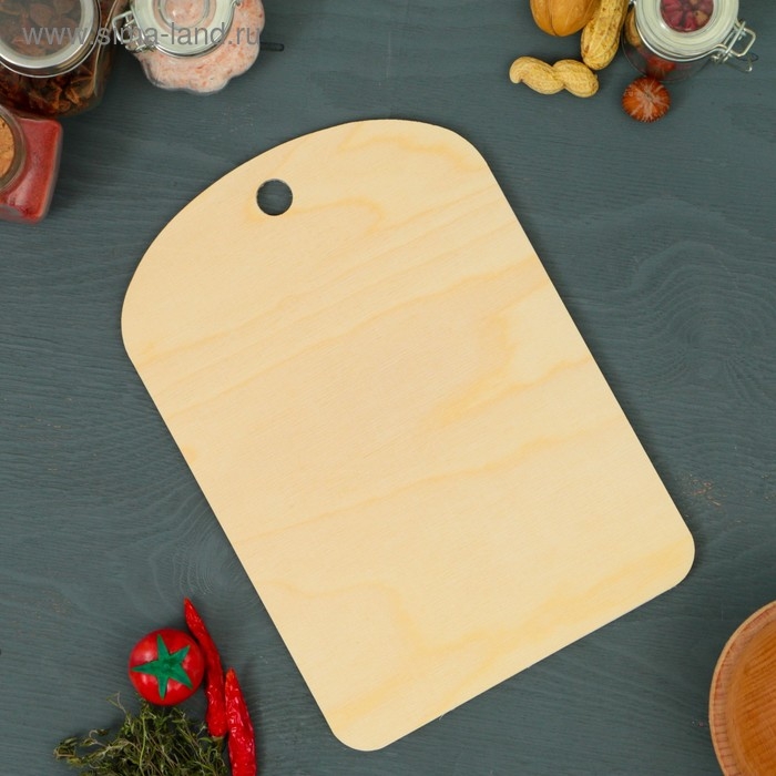 Доска разделочная большая &laquo;8 Марта № 7&raquo;, 19,5&times;27,5 см