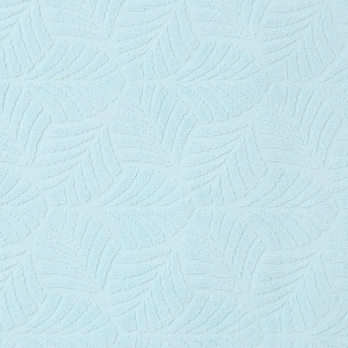 Полотенце махровое &laquo;Пальма&raquo;, цвет голубой, 70х130 см, хлопок, 450г/м