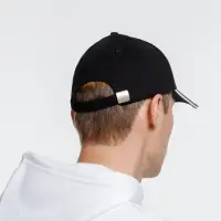 Бейсболка Spiker, черная с белым