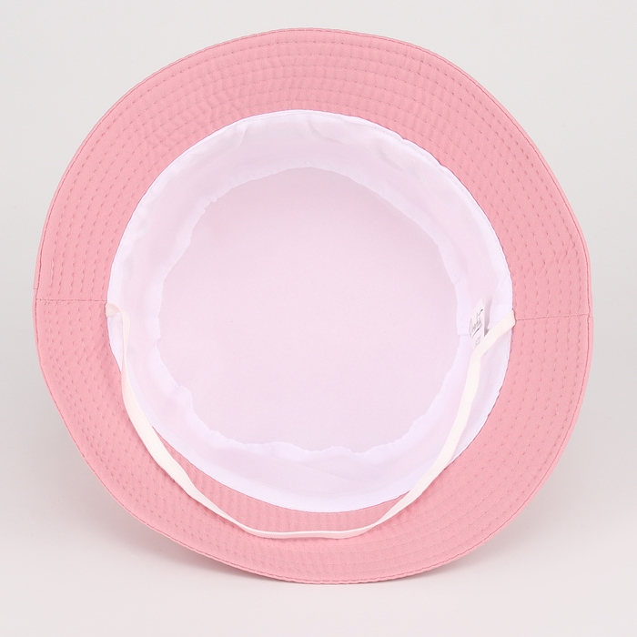 Панама детская для девочки, цвет пудровый, р-р 48-50