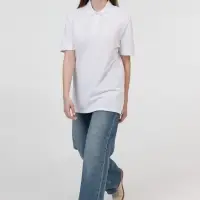 Рубашка поло унисекс Pacific, белая, размер M