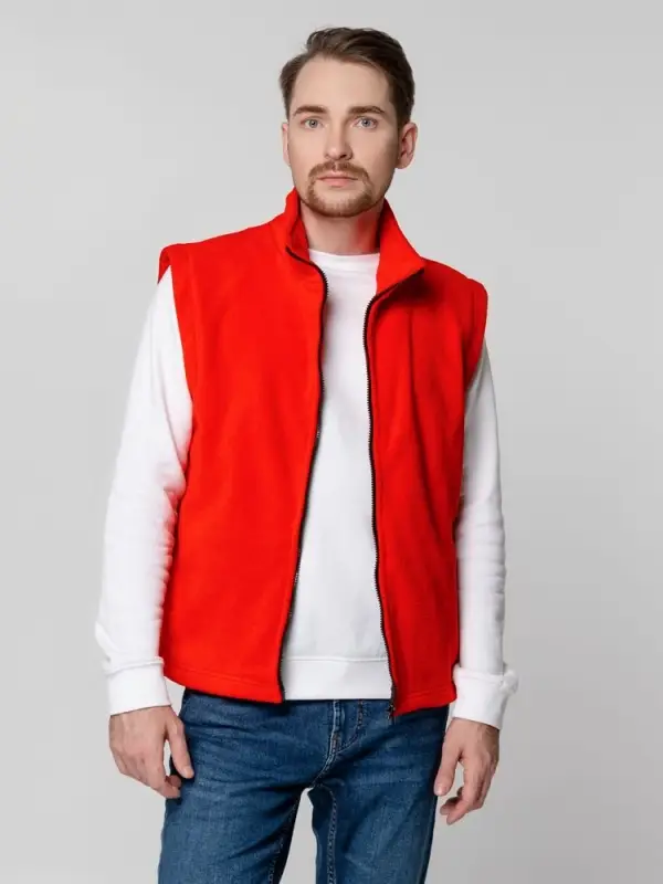 Жилет флисовый Manakin, красный, размер XL/XXL