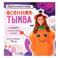 Карнавальный набор &laquo;Осенняя тыква&raquo;, фетр