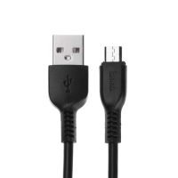 Кабель Hoco X20, microUSB - USB, 2,4 А, 1 м, PVC оплетка, черный Кабель Hoco X20, microUSB - USB, 2,4 А, 1 м, PVC оплетка, черный