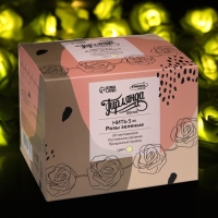 Гирлянда «Нить» 5 м с насадками «Розы зелёные», IP20, прозрачная нить, 20 LED, свечение тёплое белое, 220 В Гирлянда «Нить» 5 м с насадками «Розы зелёные», IP20, прозрачная нить, 20 LED, свечение тёплое белое, 220 В