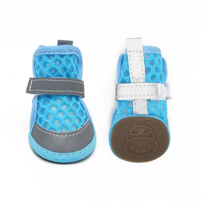 Ботинки Ботинки "Кросс", набор 4 шт, 4 размер (5,3 х 4 см), голубые