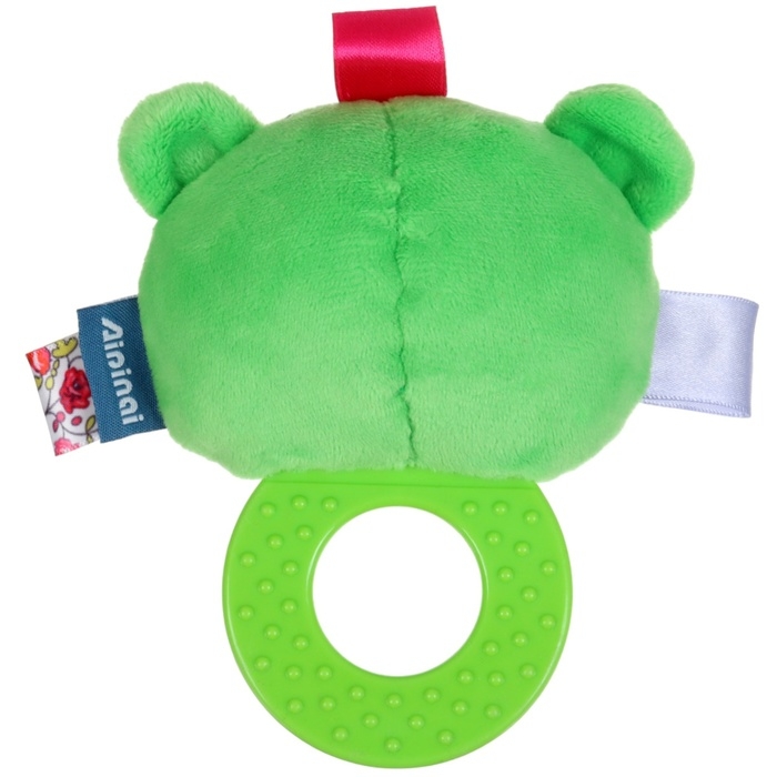 Погремушка мягкая с прорезывателем &laquo;Лягушонок&raquo;, Крошка Я