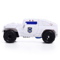 Робот &laquo;Полицейский внедорожник&raquo;, трансформируется