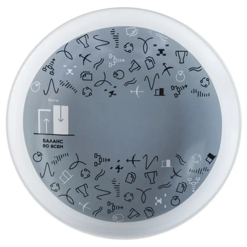 Тарелка наградная &laquo;Бизнес-зодиак. Весы&raquo;