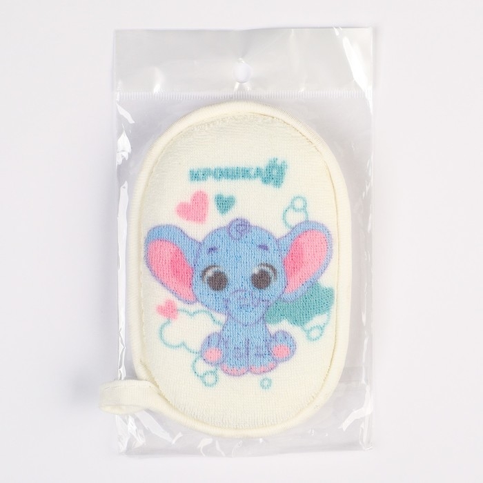 Мочалка детская, махровая «Слоник» Мочалка детская, махровая «Слоник»