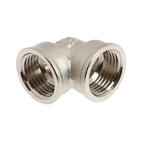 Уголок AQUALINK, 1/2", внутренняя резьба, никелированная латунь