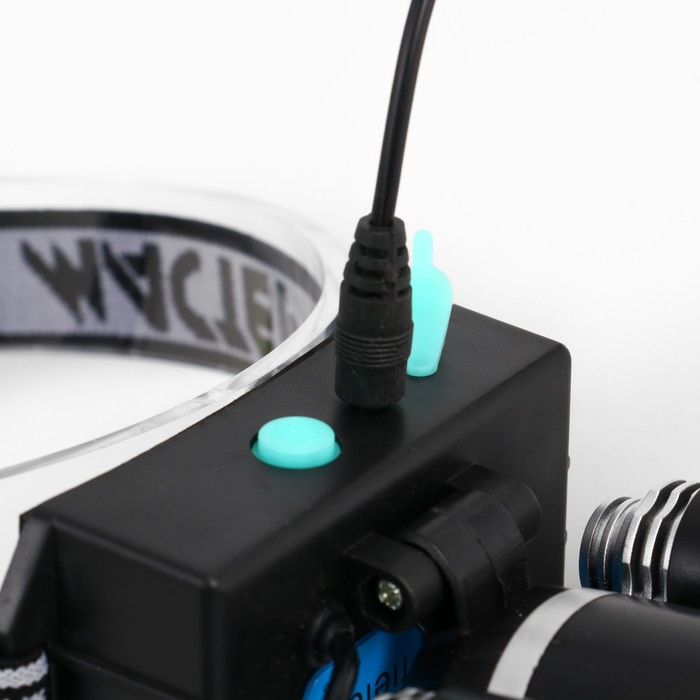 Фонарь налобный аккумуляторный Фонарь налобный аккумуляторный "Мастер К", 10 Вт, 1200 мАч, 600 лм, 8 х 9 х 6 см