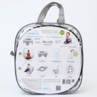 Дорожный горшок HandyPotty в фирменной сумке, цвет серый Дорожный горшок HandyPotty в фирменной сумке, цвет серый