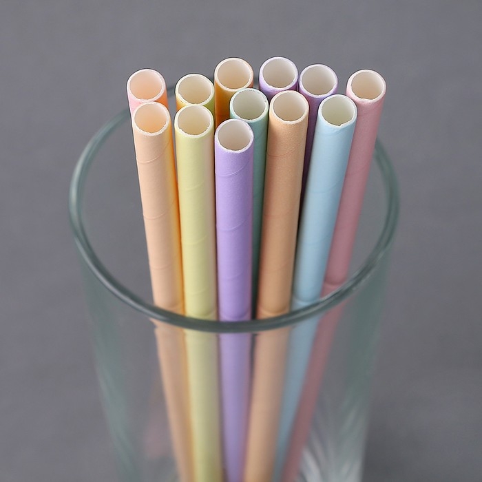 Трубочки для коктейля «Нежность», набор 12 шт. Трубочки для коктейля «Нежность», набор 12 шт.