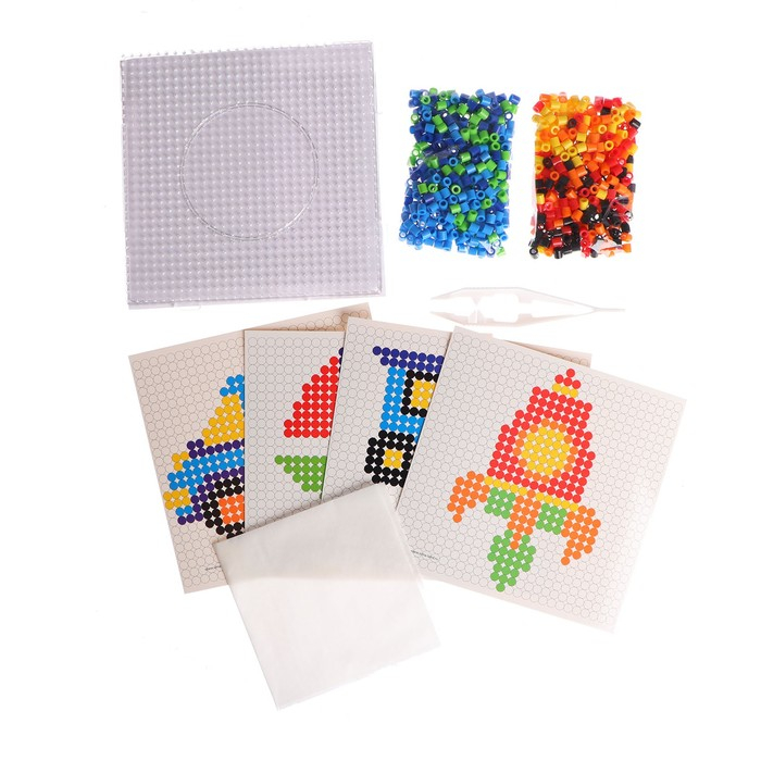 Термомозаика &laquo;Транспорт&raquo; с пинцетом