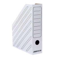 Накопитель-лоток А4, архивный из микрогофрокартона Calligrata, 75 мм, до 700 л, белый Накопитель-лоток А4, архивный из микрогофрокартона Calligrata, 75 мм, до 700 л, белый