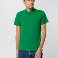 Рубашка поло мужская Spring 210 ярко-зеленая, размер L