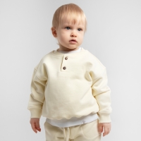 Штаны для малыша MINAKU: Basic Line BABY, цвет молочный, рост 62-68 Штаны для малыша MINAKU: Basic Line BABY, цвет молочный, рост 62-68