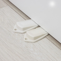 Стоппер для дверей, набор 2 шт., цвет белый, Крошка Я