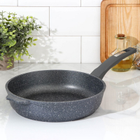 Сковорода «Гранит», d=26 см, пластиковая ручка, антипригарное покрытие, цвет серый Сковорода «Гранит», d=26 см, пластиковая ручка, антипригарное покрытие, цвет серый