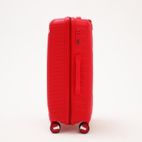 Чемодан средний 69 л (M), отдел на молнии, кодовый замок, 4 колеса, цвет красный