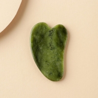 Набор массажеров Гуаша для лица «Будь счастлива», кальцит, серпентин Набор массажеров Гуаша для лица «Будь счастлива», кальцит, серпентин