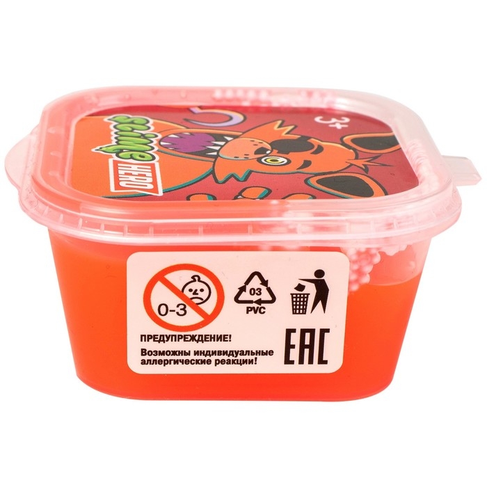 Слайм &laquo;Slime HERO. Роботы. Лис&raquo;, красный, 60 г