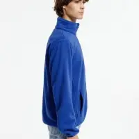 Куртка флисовая унисекс Nesse, синяя, размер XS/S