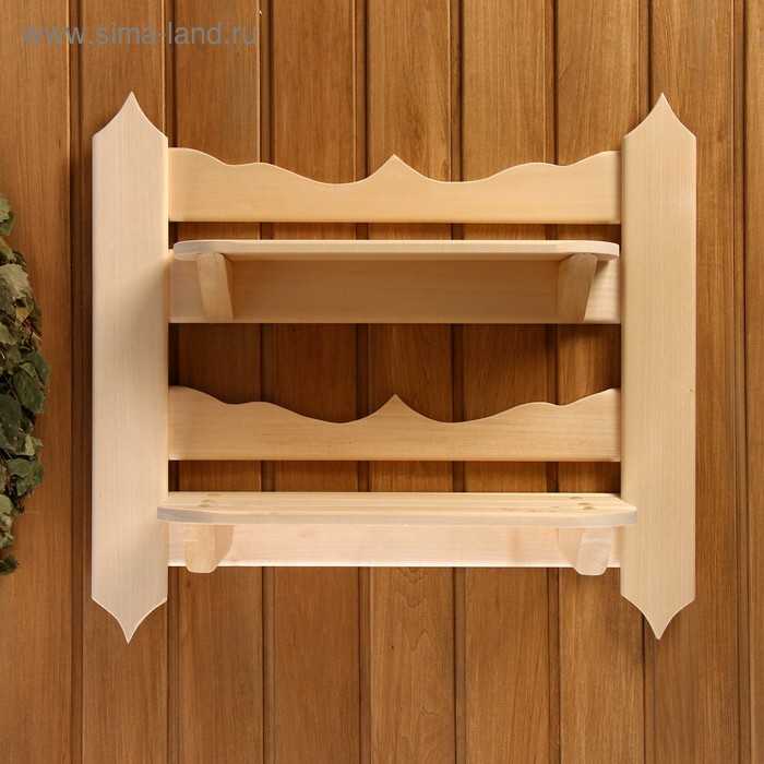 Полка резная, 54&times;48&times;14 см