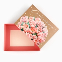 Коробка складная &laquo;Самой нежной &raquo;, 20 х 15 х 8 см