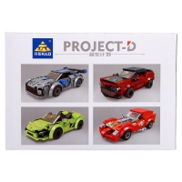 Конструктор «Гонка. Спорткар», 155 деталей Конструктор «Гонка. Спорткар», 155 деталей