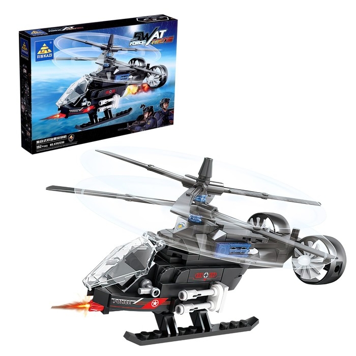 Конструктор &laquo;Спецназ. Вертолет&raquo;, 192 детали