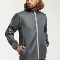 Ветровка мужская Fastplant серая, размер S Ветровка мужская Fastplant серая, размер S