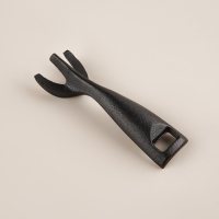 Сковорода чугунная на деревянной подставке SL Home, 27&times;17,5 см, h=2,2 см, индукция, цвет чёрный