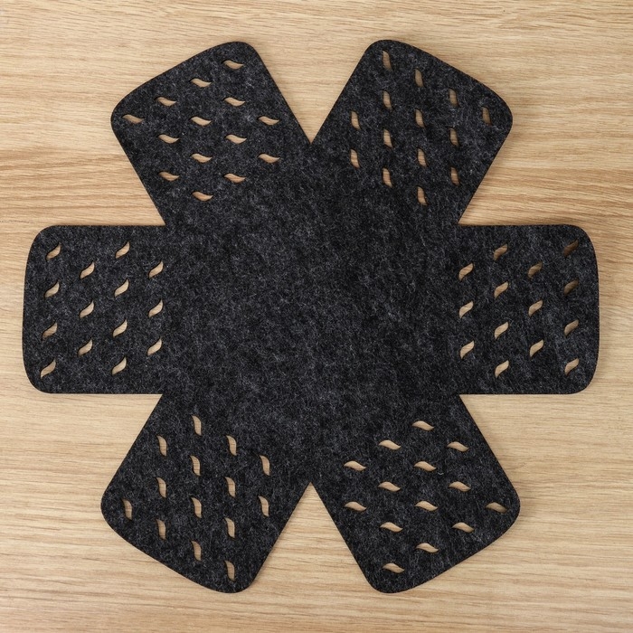 Вкладыши для посуды Доляна &laquo;Грэй&raquo;, 2 шт, 38&times;38 см