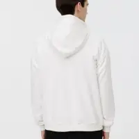 Толстовка унисекс оверсайз на молнии Zippy Terry, белая, размер M/L