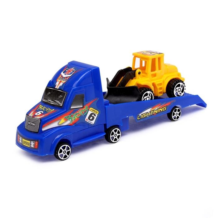 Инерционная машина &laquo;Эвакуатор&raquo;, с трактором, цвета МИКС