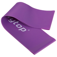 Фитнес-резинка ONLYTOP, 30,5х7,6х0,07 см, нагрузка 6 кг, цвет фиолетовый Фитнес-резинка ONLYTOP, 30,5х7,6х0,07 см, нагрузка 6 кг, цвет фиолетовый