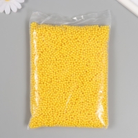 Набор бусин "Жемчуг" d 4 мм, 250 гр, желтый
