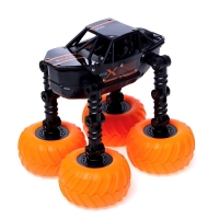 Джип радиоуправляемый &laquo;Акробат&raquo;, выполняет трюки, работает от аккумулятора, цвет черный