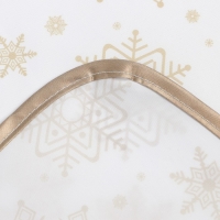 Кух. набор Доляна Снежинки золотые прих.17*17 см, вареж.26*16 см,фарт.70*80 см 100% п/э Кух. набор Доляна Снежинки золотые прих.17*17 см, вареж.26*16 см,фарт.70*80 см 100% п/э