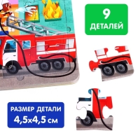 Книга картонная «Полезные машины», 12 стр., с пазлами 5 шт. Книга картонная «Полезные машины», 12 стр., с пазлами 5 шт.