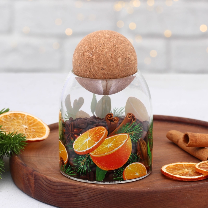 Банка для хранения &laquo;Аромат праздника&raquo;, 500 мл